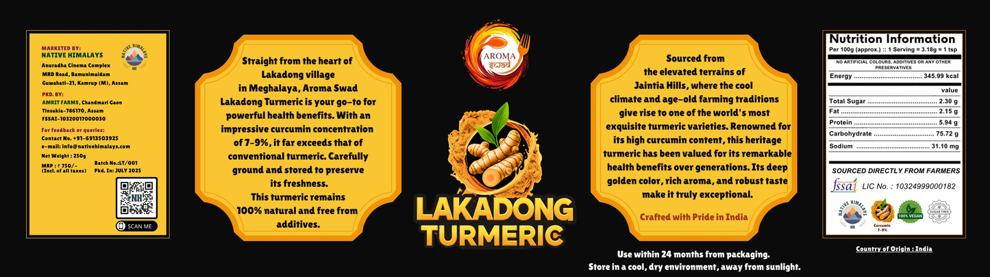 Lakadong Turmeric