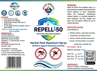 Repell-50 Herbal Repellent Spray
